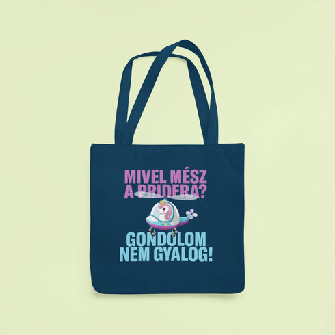 ZShowTime vászontáska - Mivel mész a Pridera?